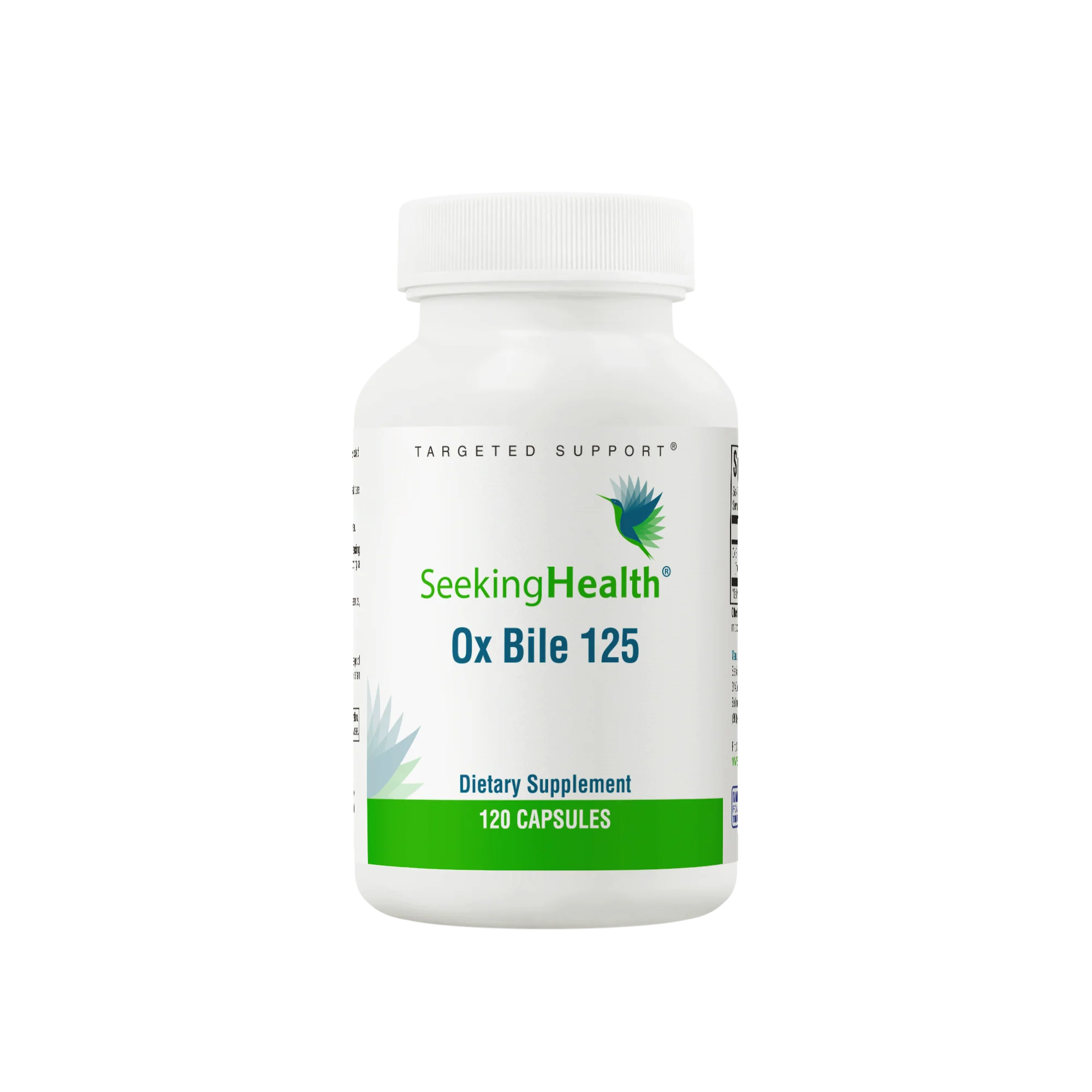 Premium Ox Bile Supplement 125mg - 100 Capsules for Digestive Support & Fat Absorption - Supports Liver Health & Gallbladder Function - Ideal for Keto, Paleo & Low-Carb Diets