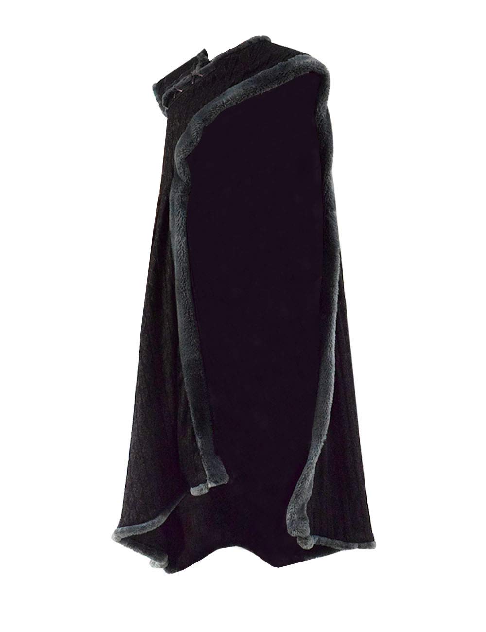 Arya Stark Cosplay Costume - Women's Long Cape Cloak for Halloween, Medieval Training, LARP & Fantasy Outfit | Perfect for Cosplay Events, Halloween Parties & Themed Gatherings
