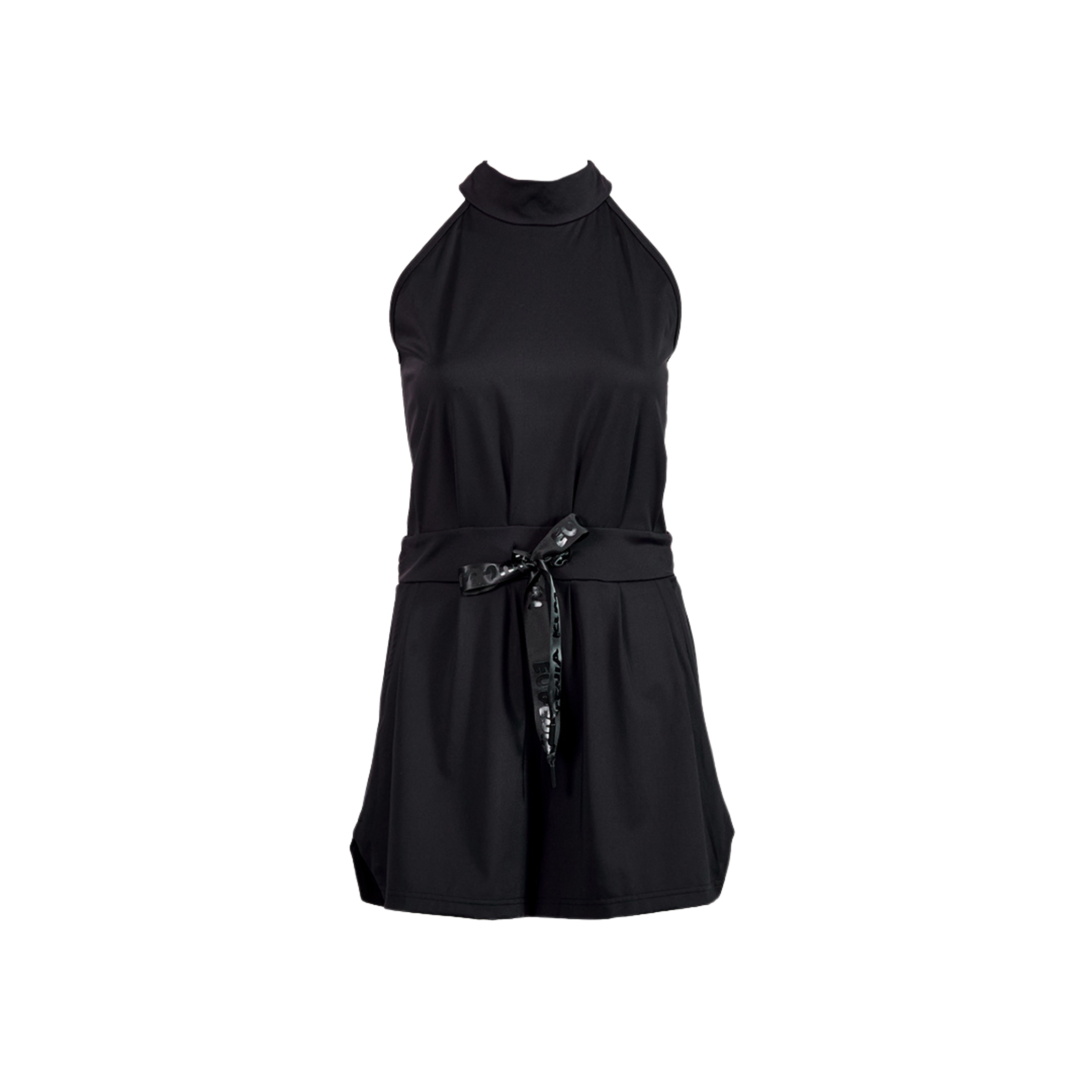Leylah Mock Neck Romper for Women - Stylish Jumpsuit with Long Sleeves & Belted Waist | Perfect for Office, Date Night & Fall Fashion