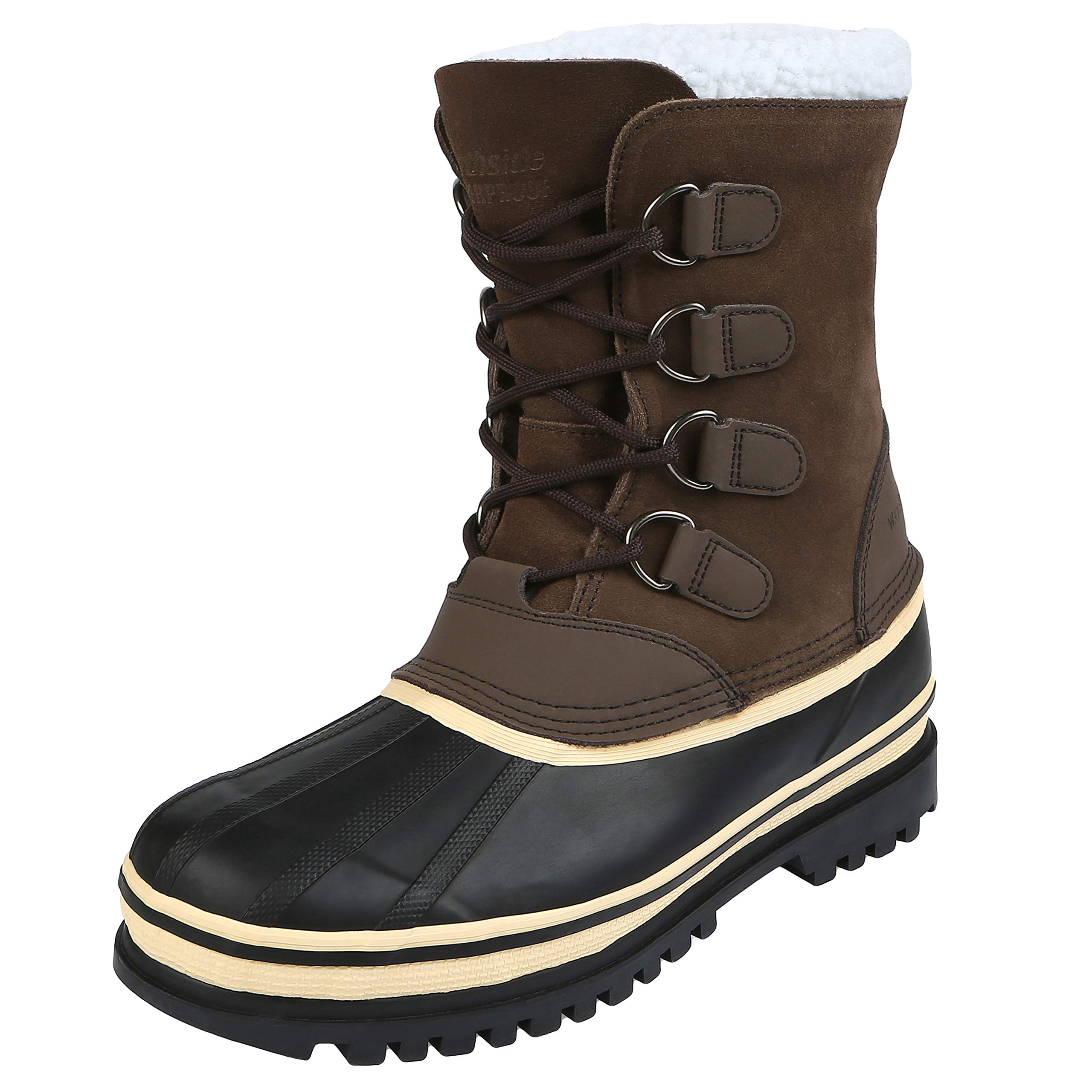 Northside Men's Back Country Waterproof Pack Boot - Insulated Hiking Boots for Winter & Outdoor Adventures - Perfect for Hunting, Camping & Snow Activities