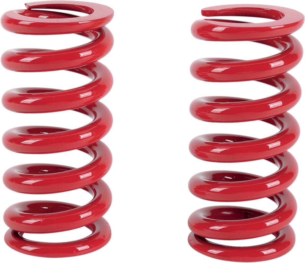LA Choppers LA-8590-00 Big Red Shock Springs for Harley Davidson Motorcycles - Heavy Duty Suspension Upgrade for Smooth Rides on Rough Roads