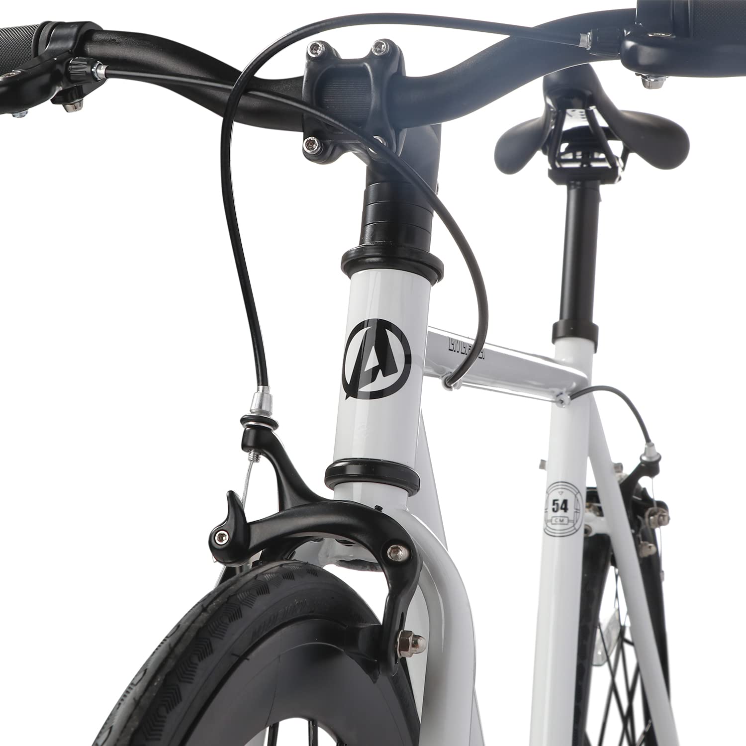 AVASTA Single-Speed Fixed Gear Fixie Bike for Urban Commuting - Lightweight Flip Flop Hub Bicycle with Multiple Color Options | Perfect for City Riding, Exercise & Hipster Lifestyle