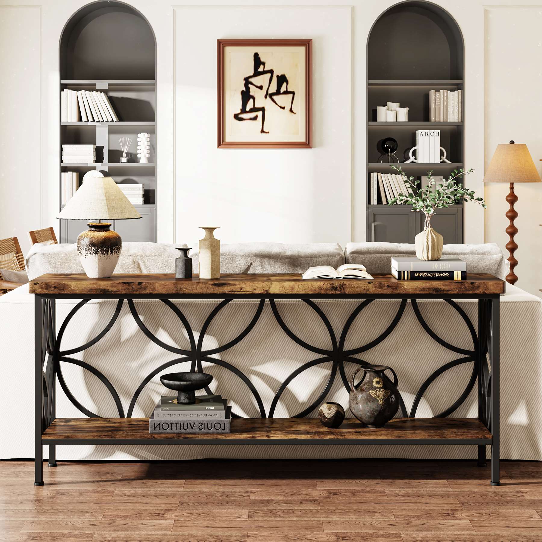 2 Tier Console Table - 70.9