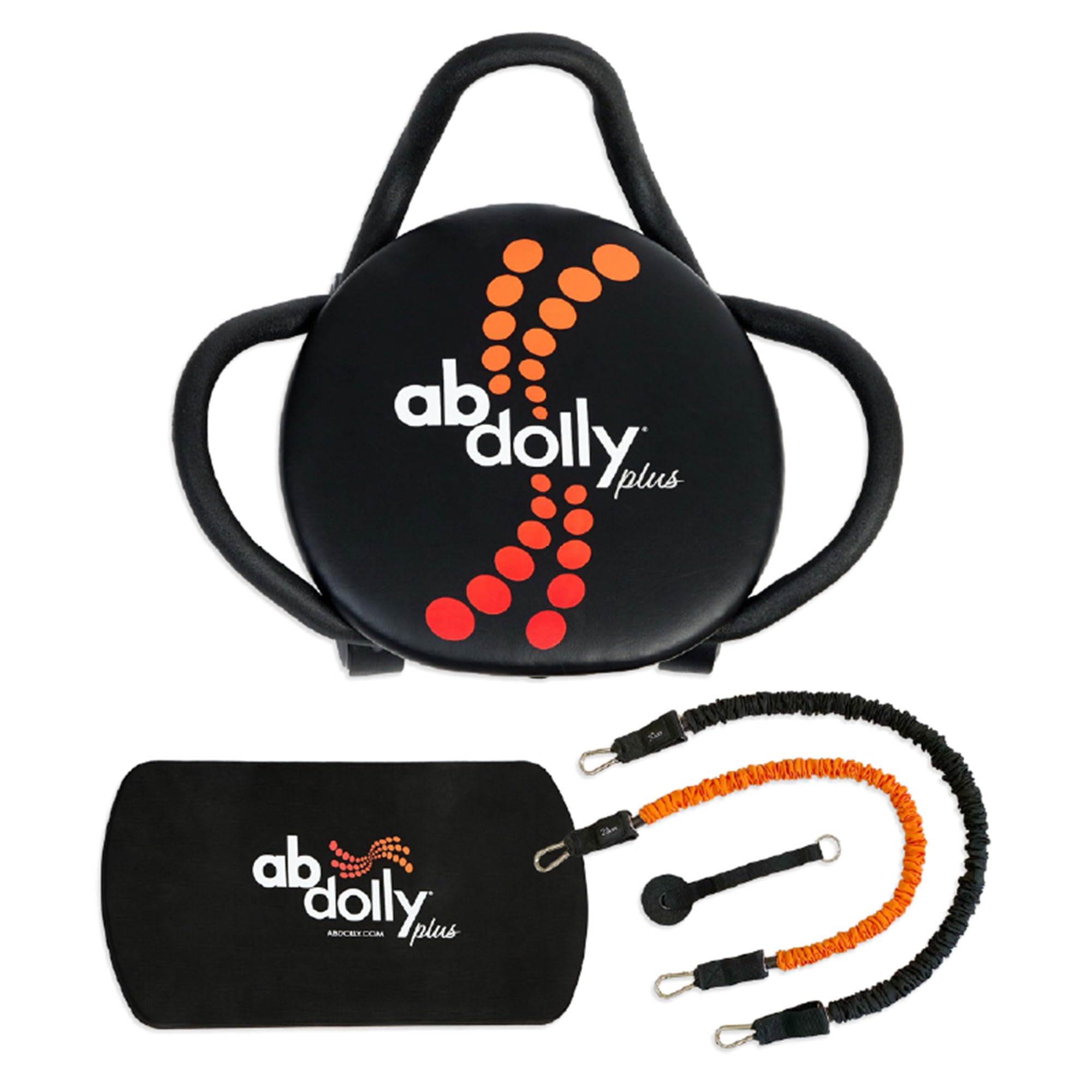 Plus Core Abdominal Training System - Portable Home Gym Equipment for Abs & Full Body Workout | Suitable for All Fitness Levels | Perfect for Home Exercise, Office Workout & Travel Fitness