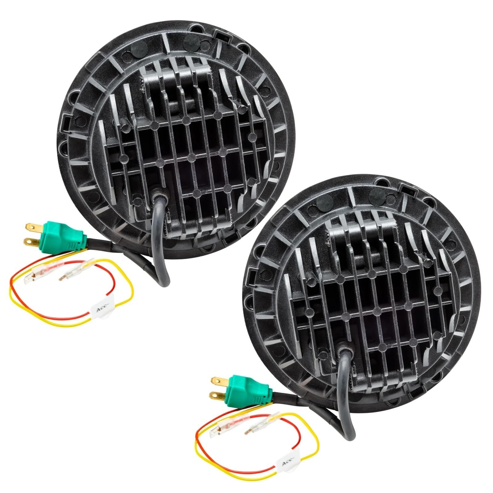 ORACLE Lighting 5847-504 Pair of 20W LED Fog Lights for 2018-2024 Jeep Wrangler JL - High Performance Waterproof Off-Road Lights - Durable Impact Resistant Epoxy Sealed Design - Perfect for Night Driving, Off-Roading & Foggy Conditions