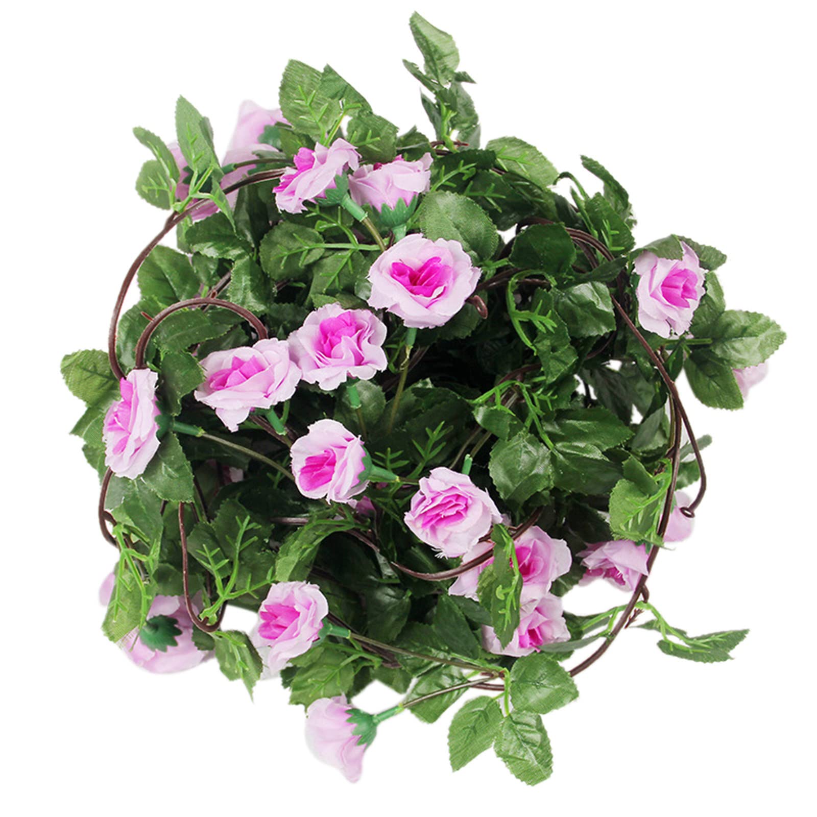 Artificial Rose Vine Wall Decor - 22
