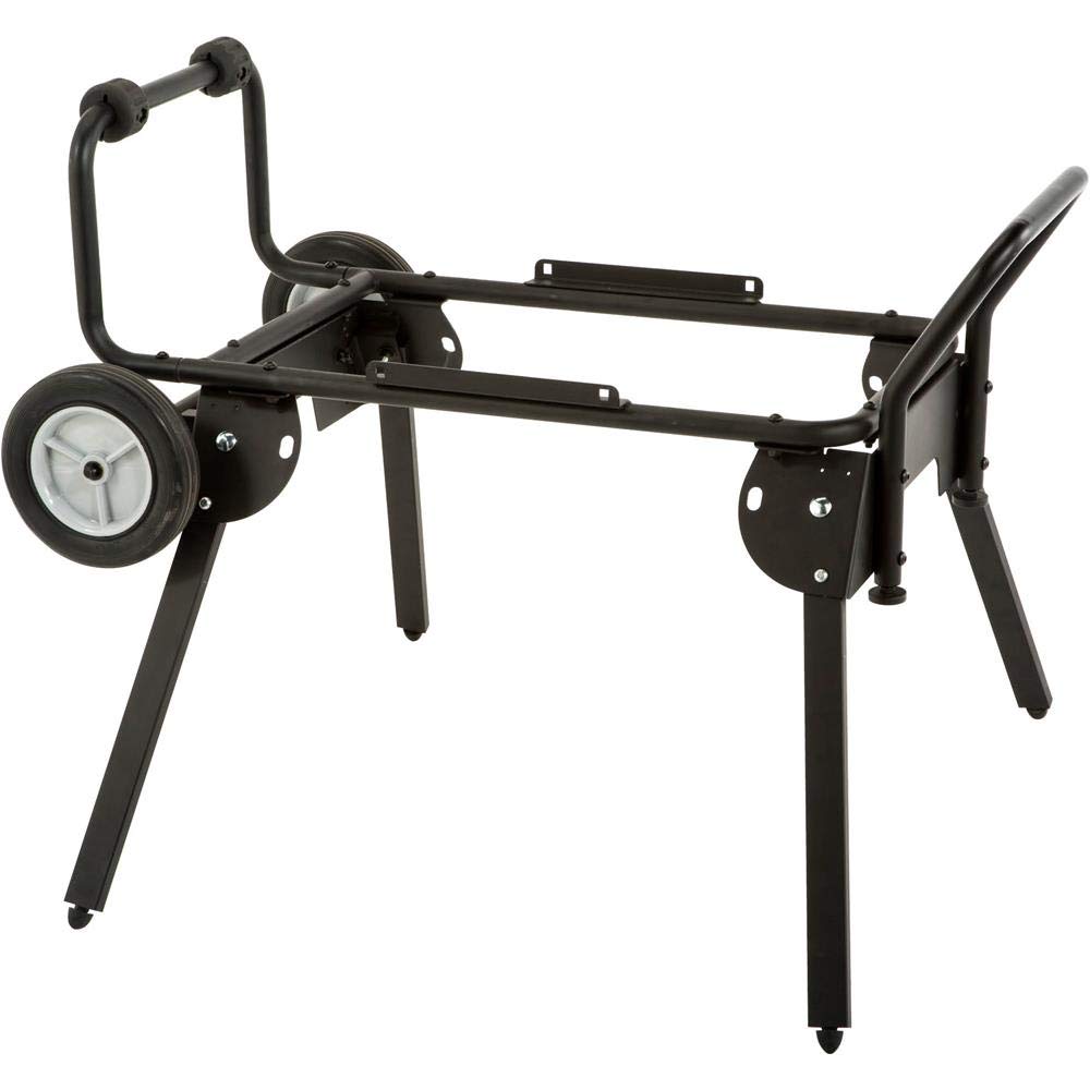 Grizzly Industrial G0871 Roller Stand for G0869 Benchtop Table Saw - Heavy Duty Support for Woodworking Projects, DIY & Professional Use