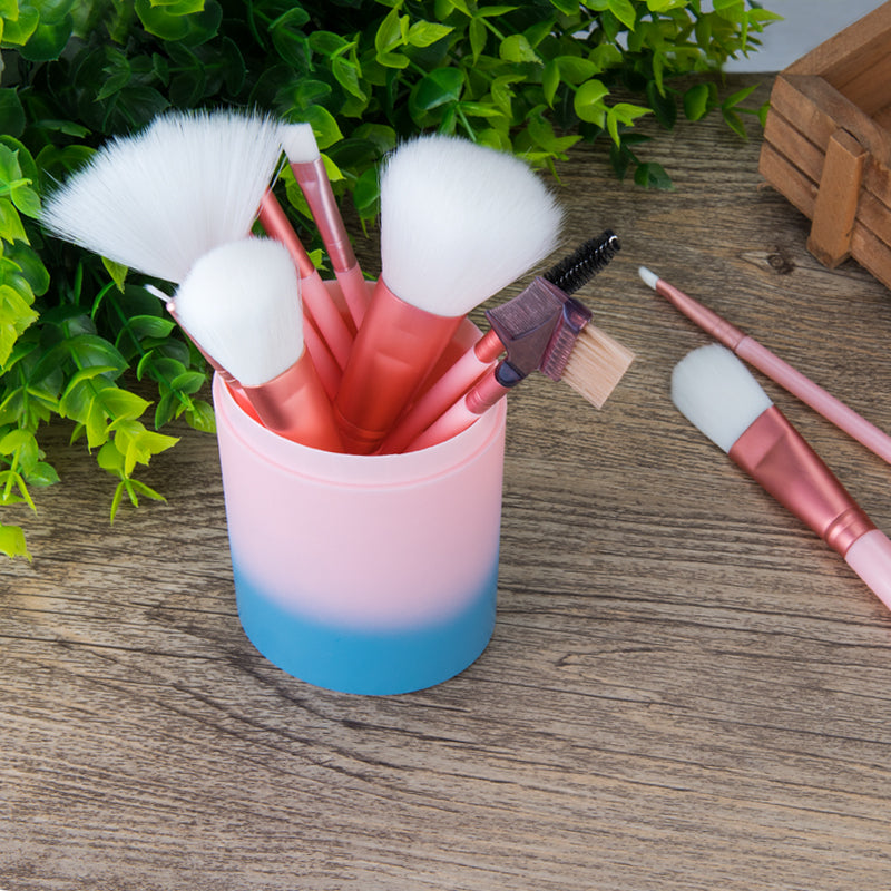 12-Piece Professional Makeup Brush Set for Foundation, Eyeshadow & Blending - Perfect for Makeup Artists & Beginners - Home & Travel Use