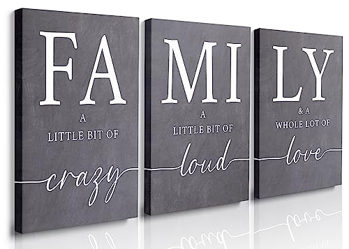 A003 Gray Family Wall Art