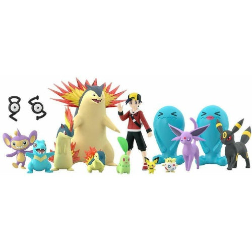 Pokemon Scale World Johto Region 1/20 Scale Bandai Mini Figure - Collectible Anime Character Model for Display, Gifts & Pokemon Fans