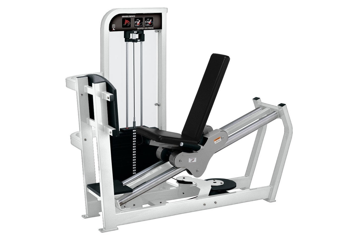 Hammer Strength Select Seated Leg Press Machine - Professional Gym Equipment for Home & Commercial Use - Perfect for Leg Workouts, Strength Training & Fitness