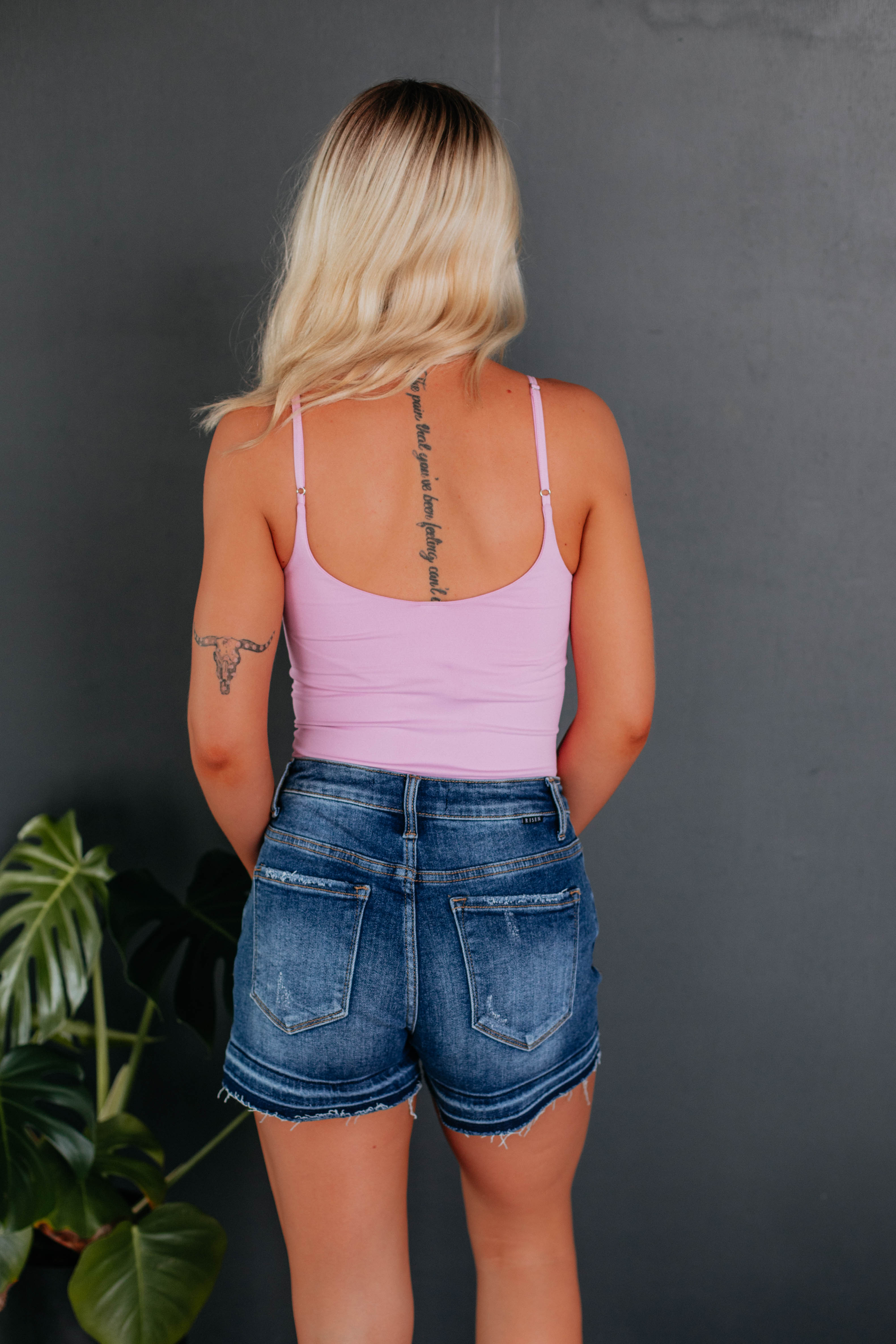 Double Take Bodysuit for Women - Soft Stretchy Lilac Bodysuit | Perfect for Layering, Casual Wear & Date Nights
