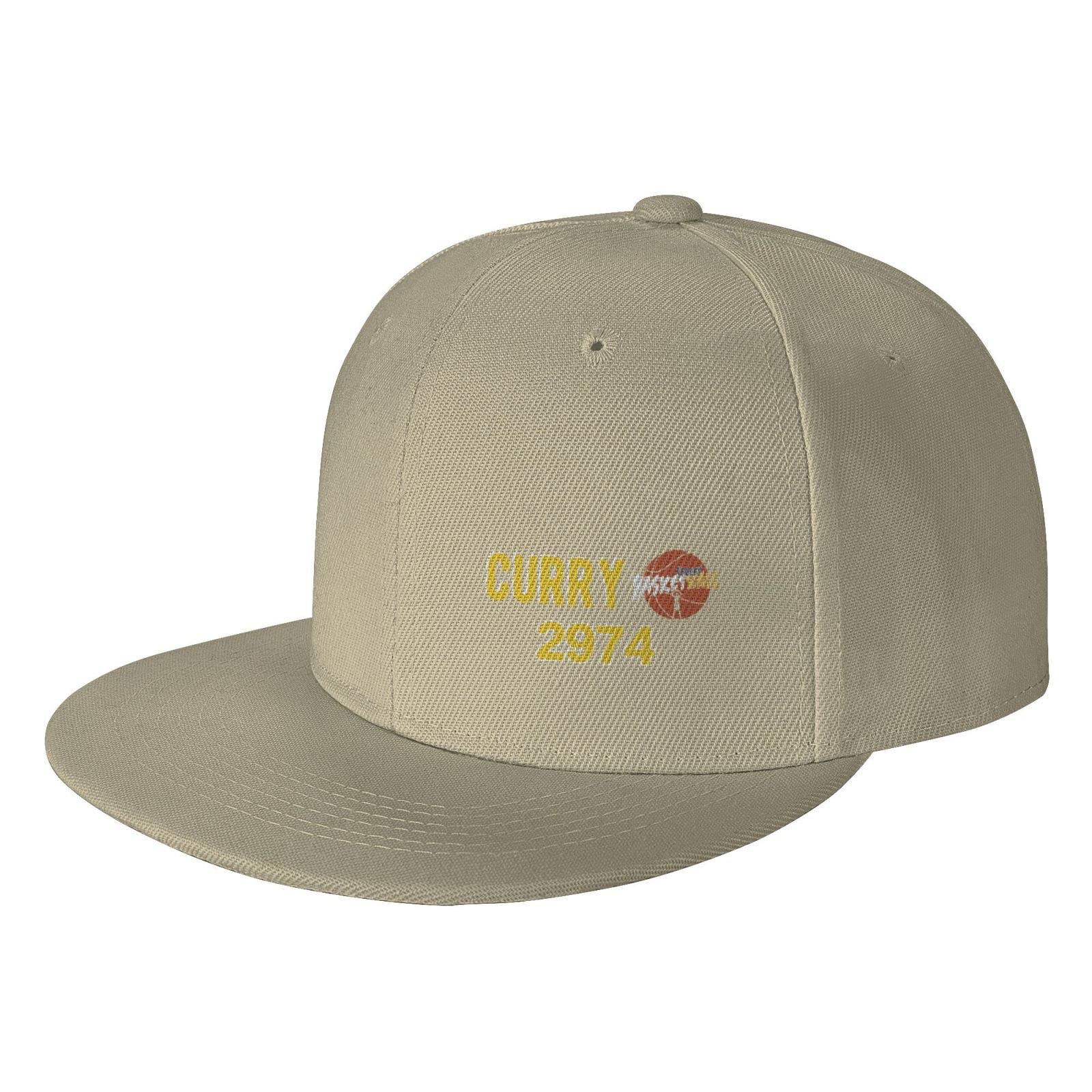 Elehuv Curry 2974 Basketball Snapback Hat for Men & Women - Adjustable Flat Bill Baseball Cap, Trucker Style Fitted Hat | Perfect for Sports Fans, Streetwear Fashion & Outdoor Activities