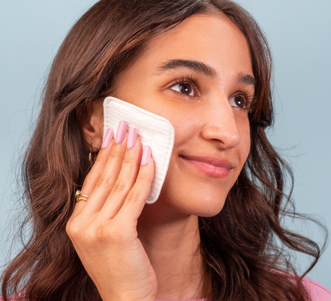 Clean² Face Pads by Clean Skin Club - Exfoliating & Cleansing Facial Wipes for Acne-Prone Skin | Perfect for Travel, Gym & Daily Skincare Routine