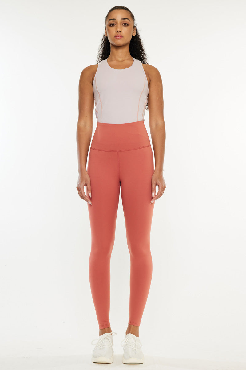 Lily High Rise Active Leggings for Women - Yoga Pants with Pockets, Tummy Control Workout Leggings - Perfect for Gym, Running, Yoga & Lounge Wear