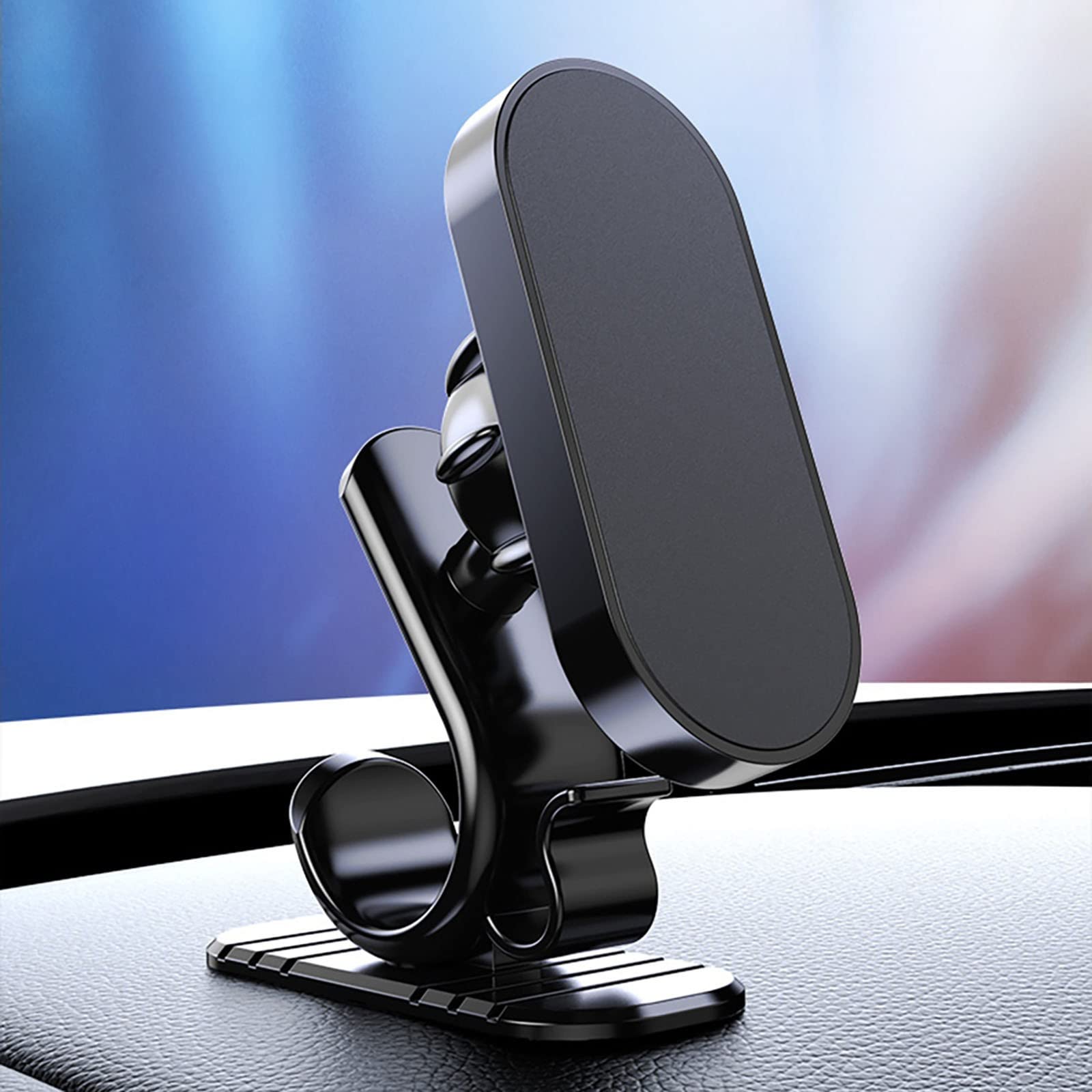 Magnetic Car Phone Holder 360° Rotating for iPhone & Android - Driving Safe
