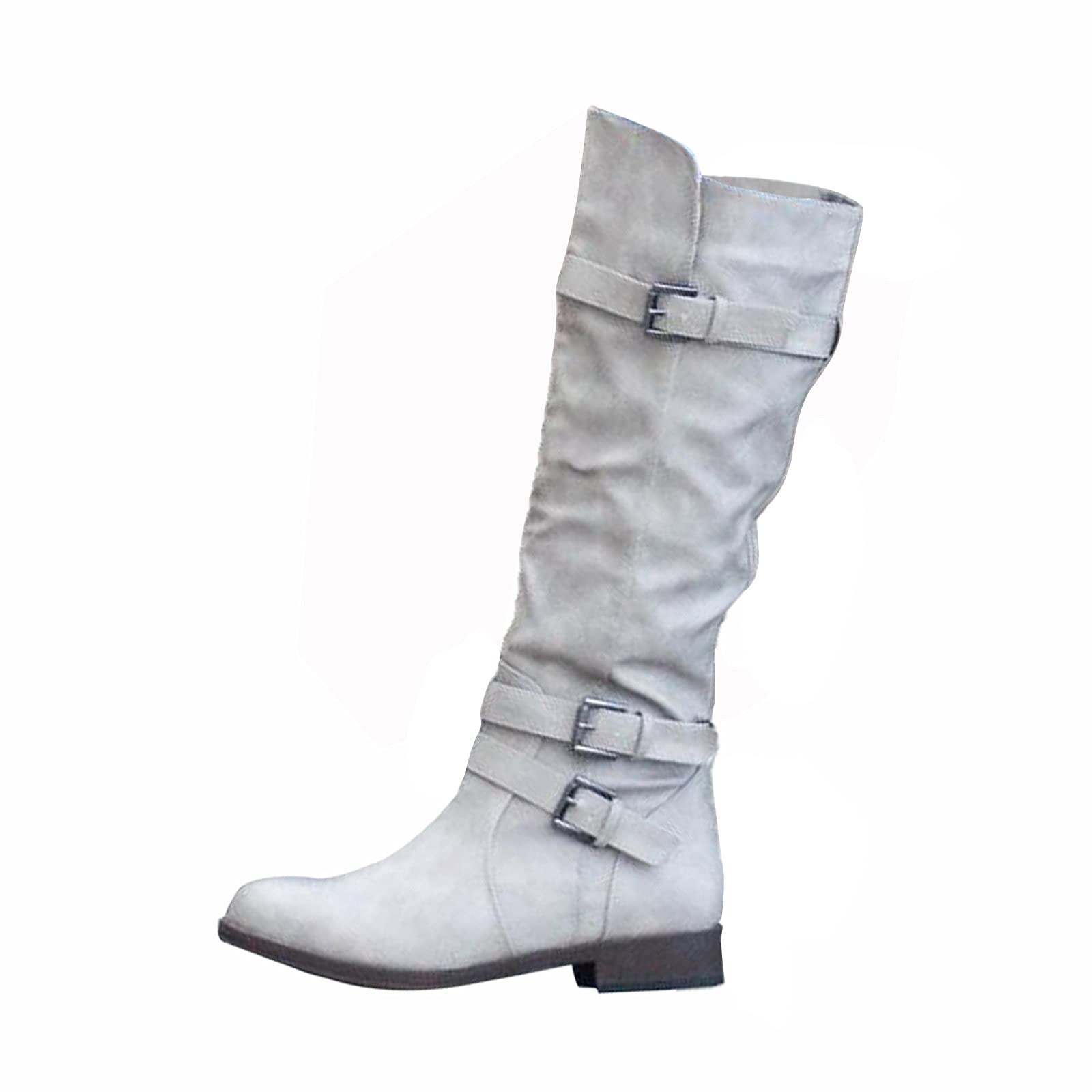 Stylish Women's High Heel Boots - Retro Chunky Heel Knee-High Fashion Booties for Women | Perfect for Party, Office & Winter Outfits