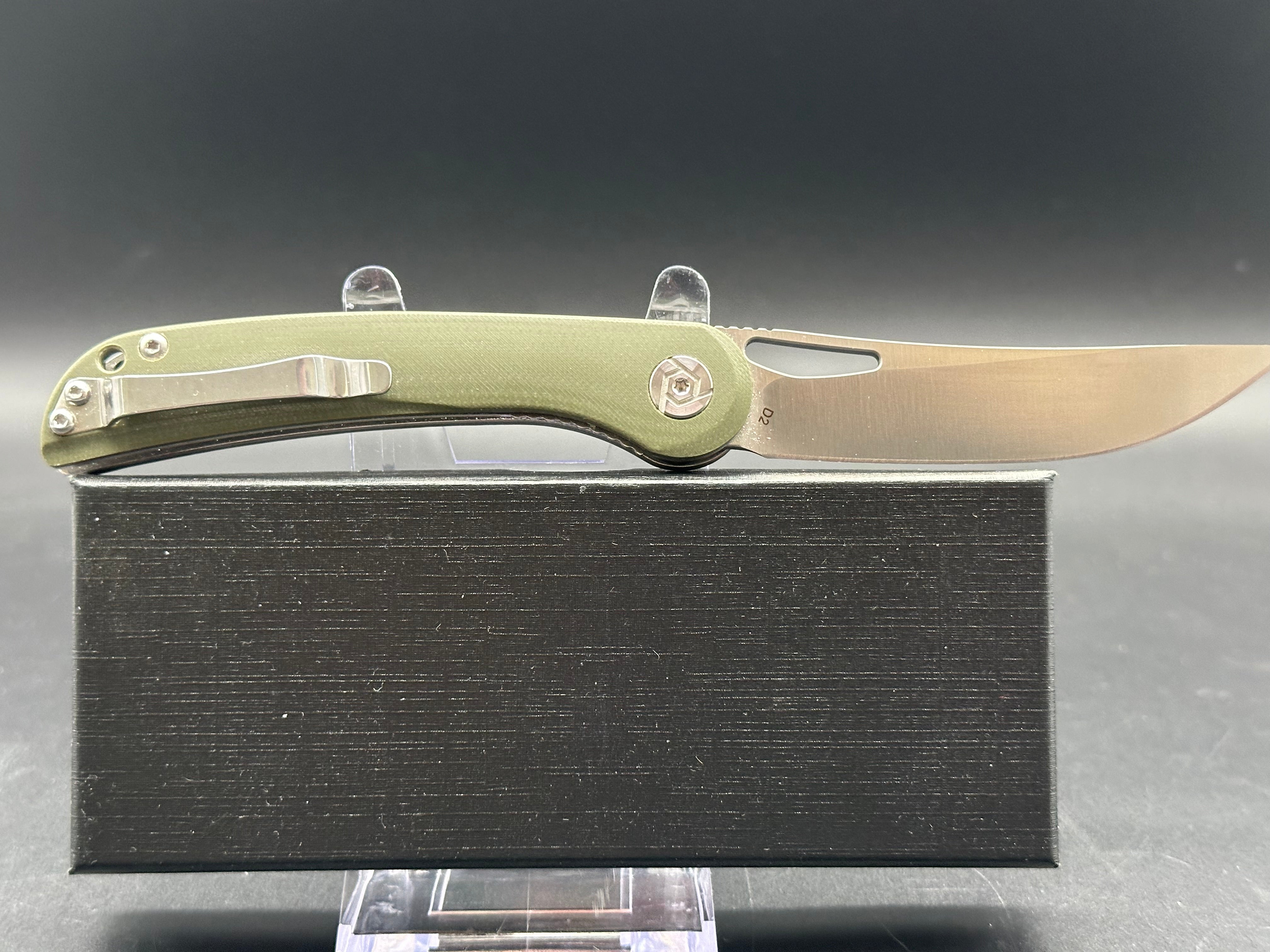 CH3517 Folding Pocket Knife - D2 Steel Blade (3.78