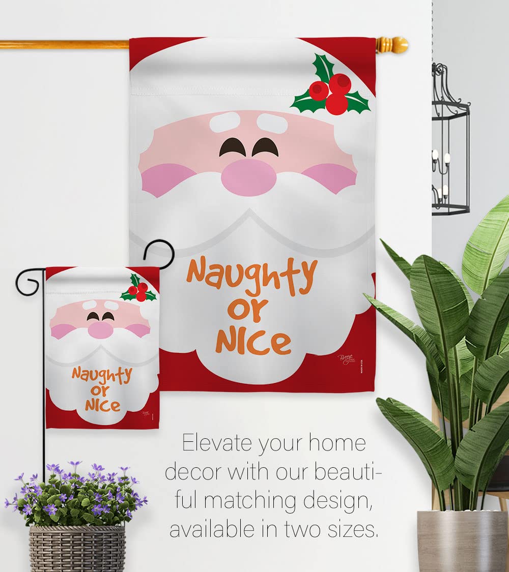 Winter Christmas House Flag Set 28x40