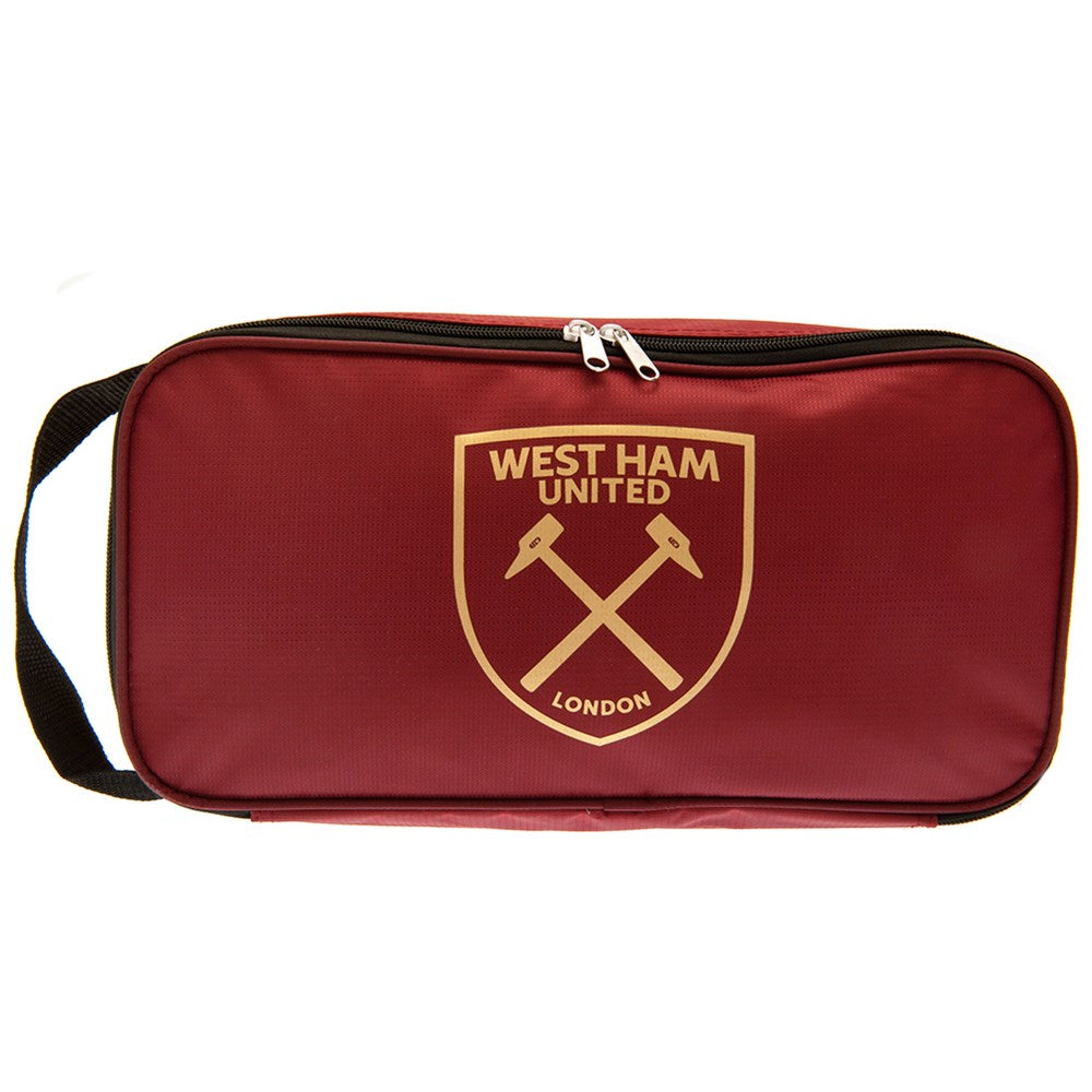 West Ham United Soccer Boot Bag - Durable Football Shoe Bag for Training & Matches - Perfect for Players & Fans - Ideal for Gym, Travel & Sports Gear Storage