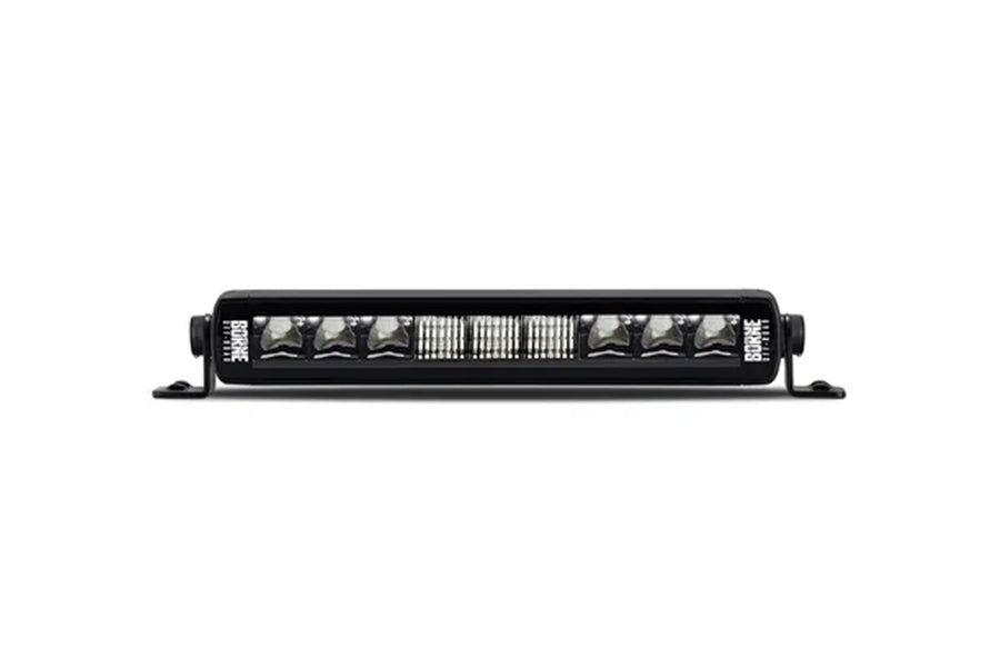 Borne Off Road 10 Inch Single Row LED Light Bar - Waterproof Off-Road Lighting for Trucks, ATVs, UTVs, Jeeps & SUVs - Perfect for Night Driving, Camping & Off-Road Adventures