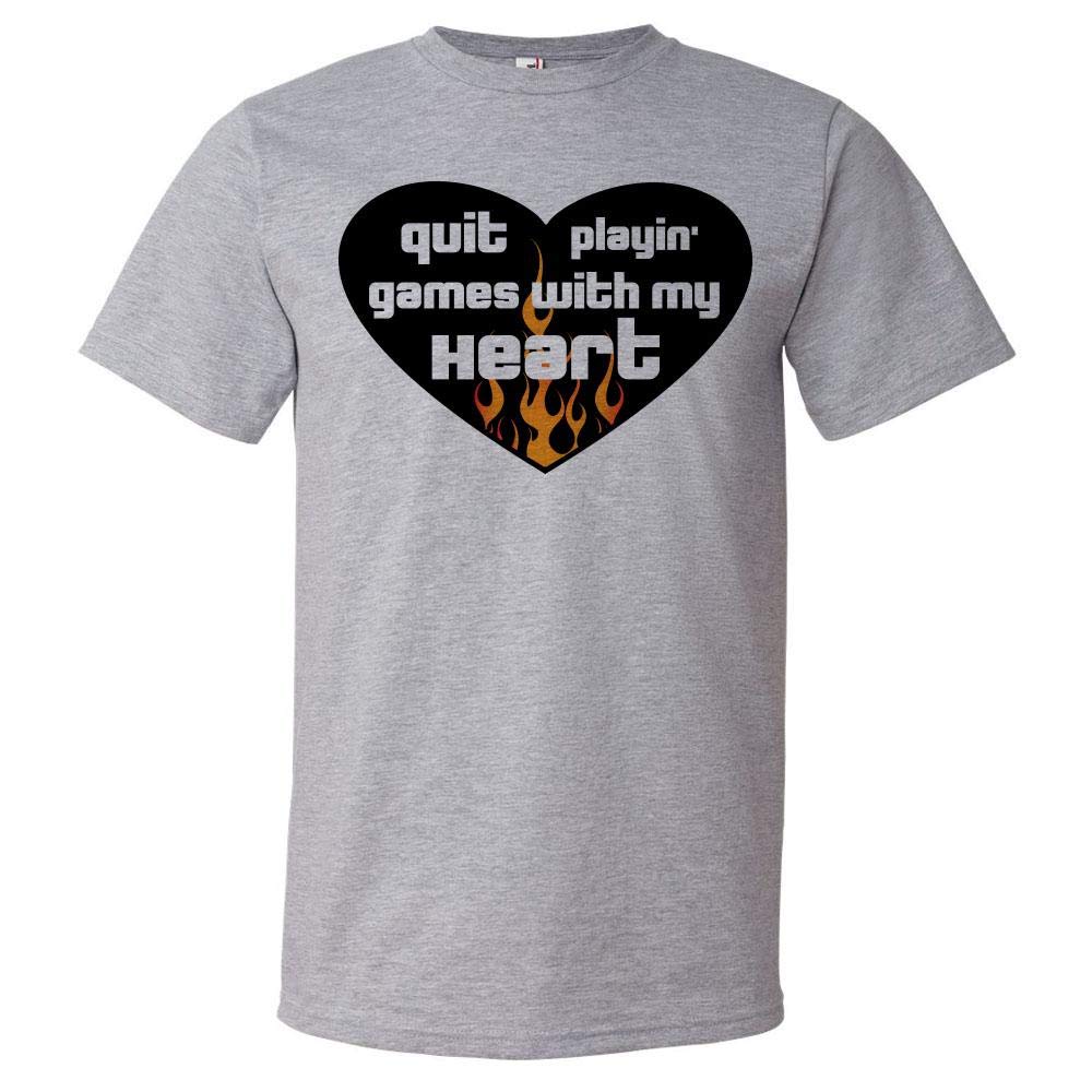 90s Retro Quit Playin' Games with My Heart Unisex T-Shirt - Perfect for Concerts, Parties & Casual Wear