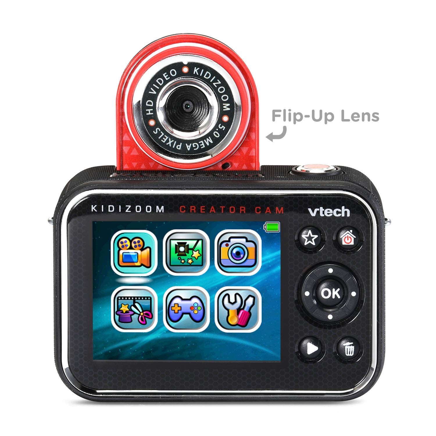 VTech KidiZoom Creator Cam - Kids Digital Camera with HD Video, 2.0