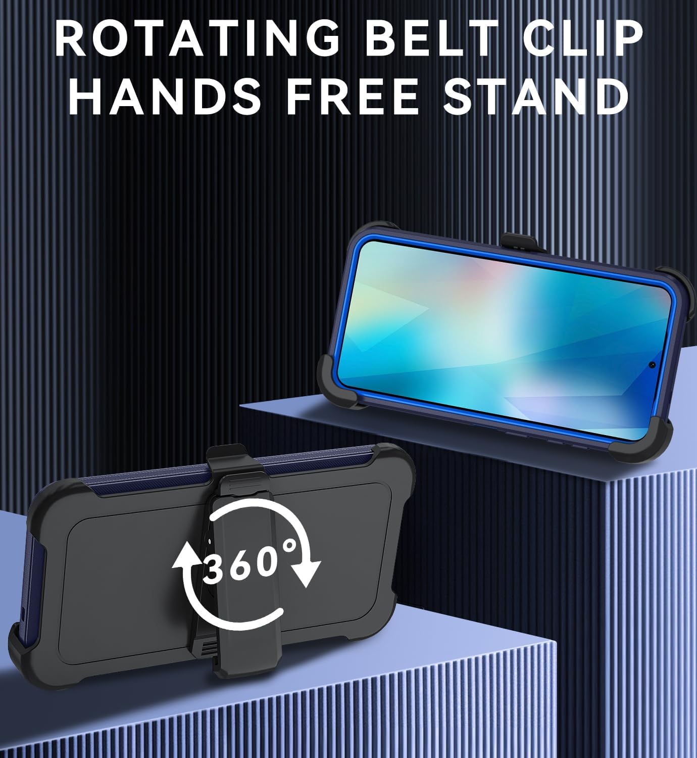 Samsung Galaxy S25 Plus Case - Military Grade Shockproof Protective Cover with Rugged Drop Protection, Impact Absorption & Scratch Resistance | Perfect Fit with Precise Cutouts for Wireless Charging | Ideal for Outdoor, Work & Active Lifestyle Use
