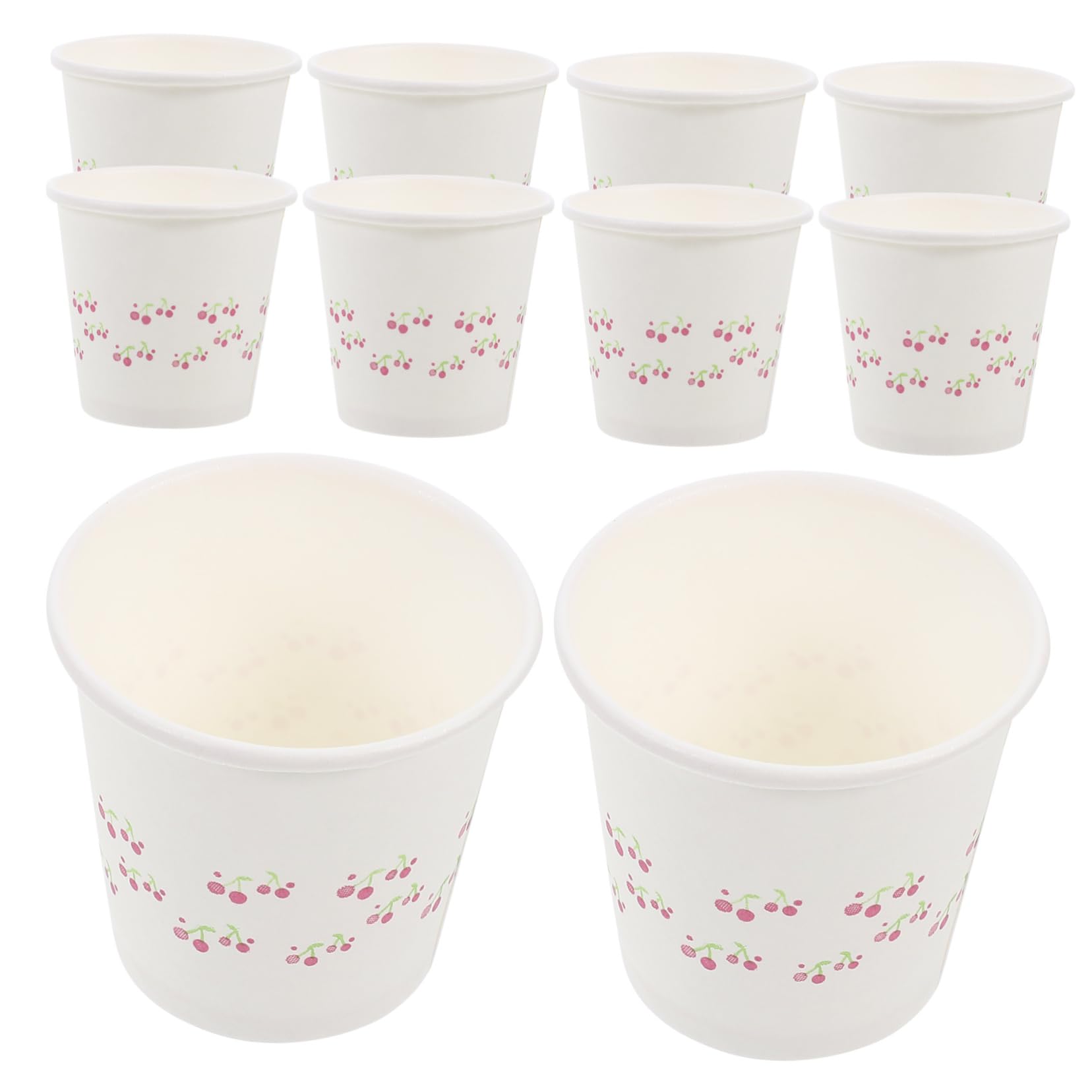 VILLFUL 50ml Mini Disposable Paper Cups - 100 Pack for Juice, Water & Snacks Sampling | Perfect for Parties, Offices, Gatherings & Tasting Events | Eco-Friendly Small Cups for Beverage Tasting, Food Sampling & Catering