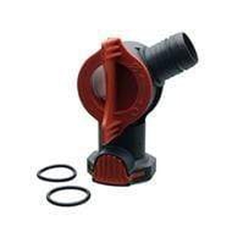 Fluval FX Series AquaStop Valve with 2 O-Rings - Compatible with FX4, FX5 & FX6 Canister Filters (A20216) - Perfect for Aquarium Maintenance & Water Flow Control