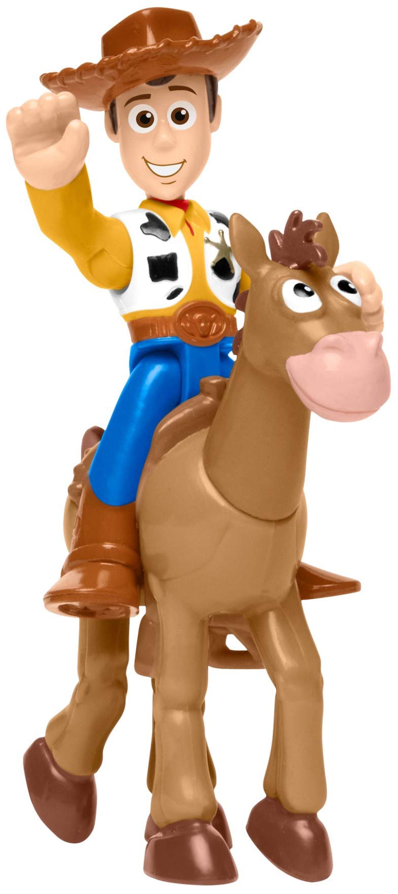 Fisher-Price Imaginext Toy Story Woody & Bullseye Action Figure Set - Interactive Toy for Kids Ages 3+ - Perfect for Playtime, Storytelling, and Disney Pixar Toy Story Themed Birthday Gifts