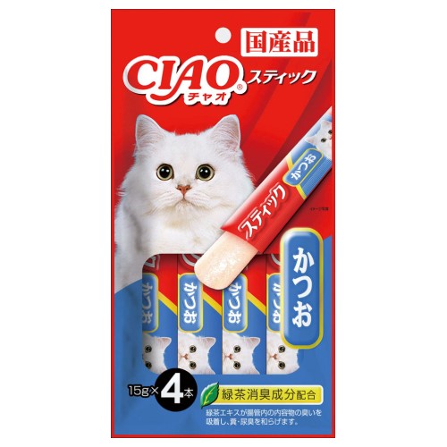 Premium Ciao Cat Treats - Tuna Flavor Jelly Sticks for Cats - Healthy & Delicious Snacks for Indoor & Outdoor Cats - Perfect for Training & Rewarding Your Feline Friend