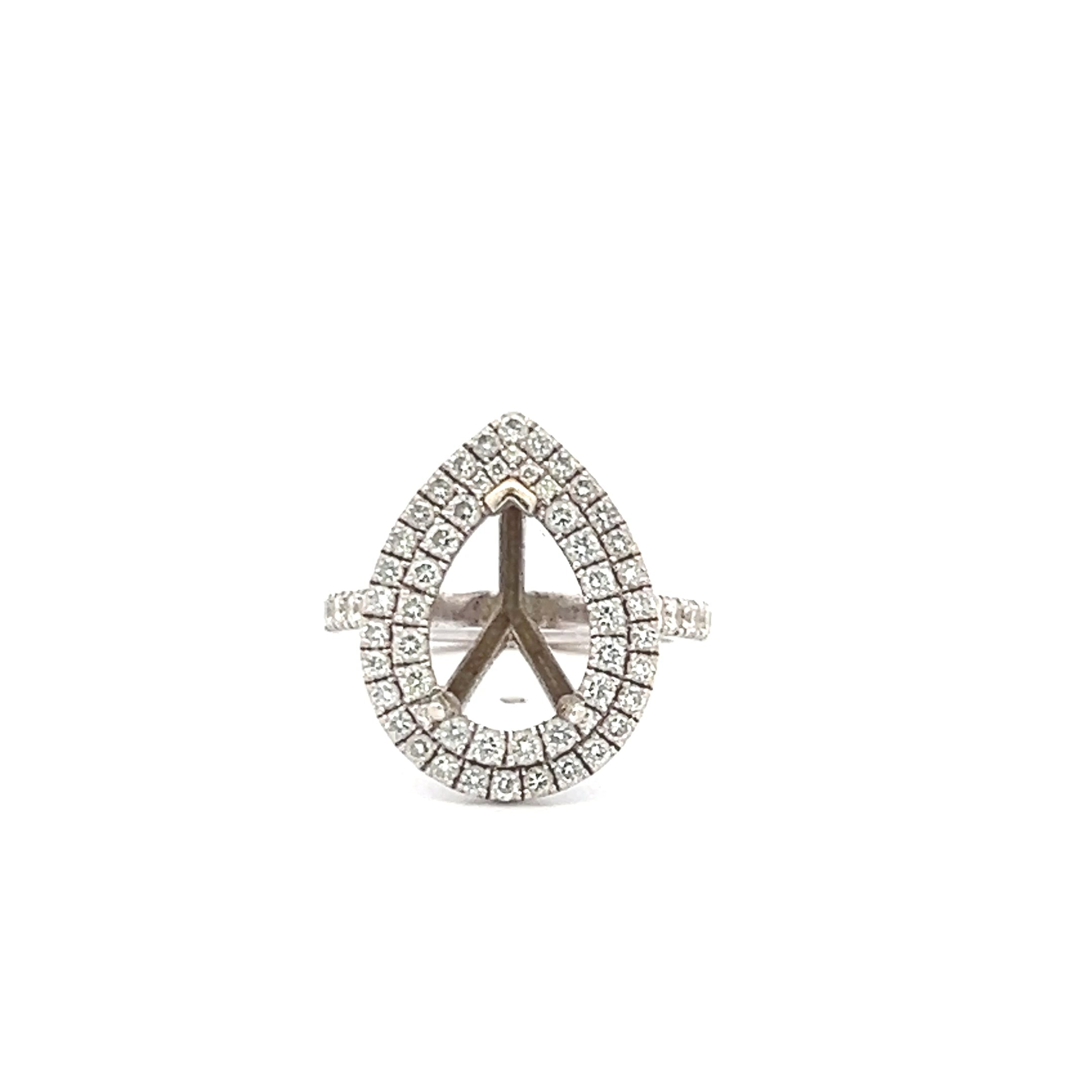 1.33 Carat Round Brilliant Cut Diamond Engagement Ring in 18K White Gold - Perfect for Proposals, Weddings & Anniversary Gifts