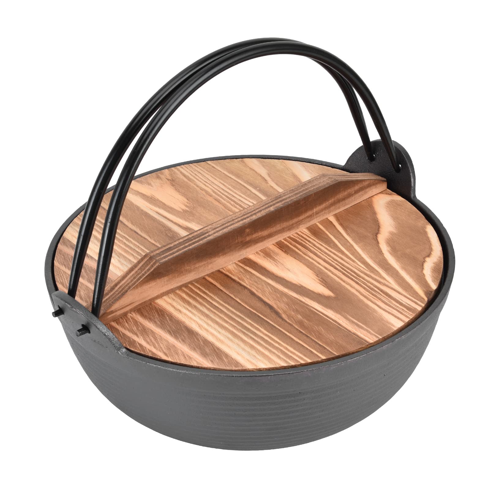 Premium Japanese Cast Iron Sukiyaki Pan - 9.84