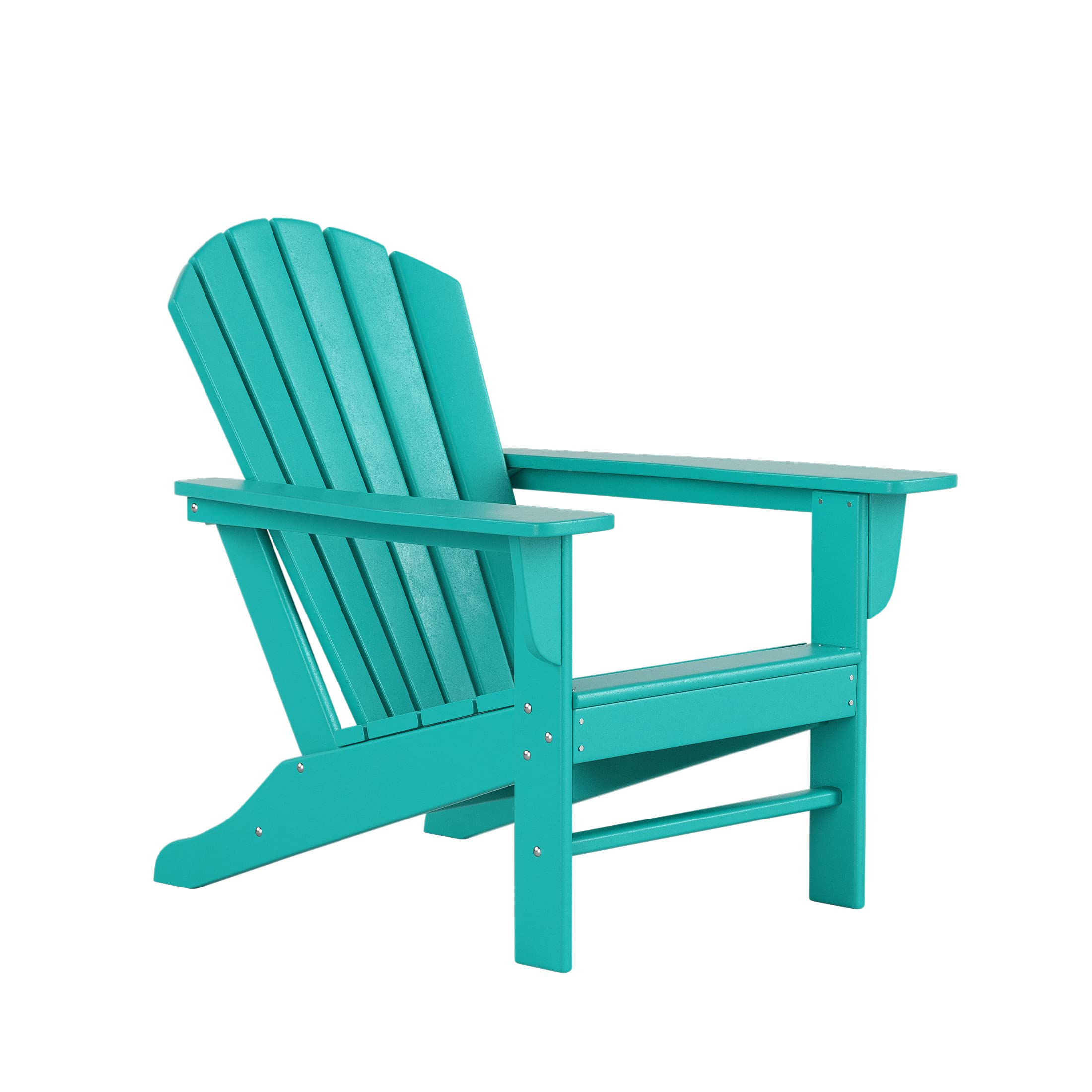 WestinTrends Dylan Outdoor Adirondack Chair with Side Table Set - Patio, Garden & Poolside Relaxation Furniture for Backyard & Deck