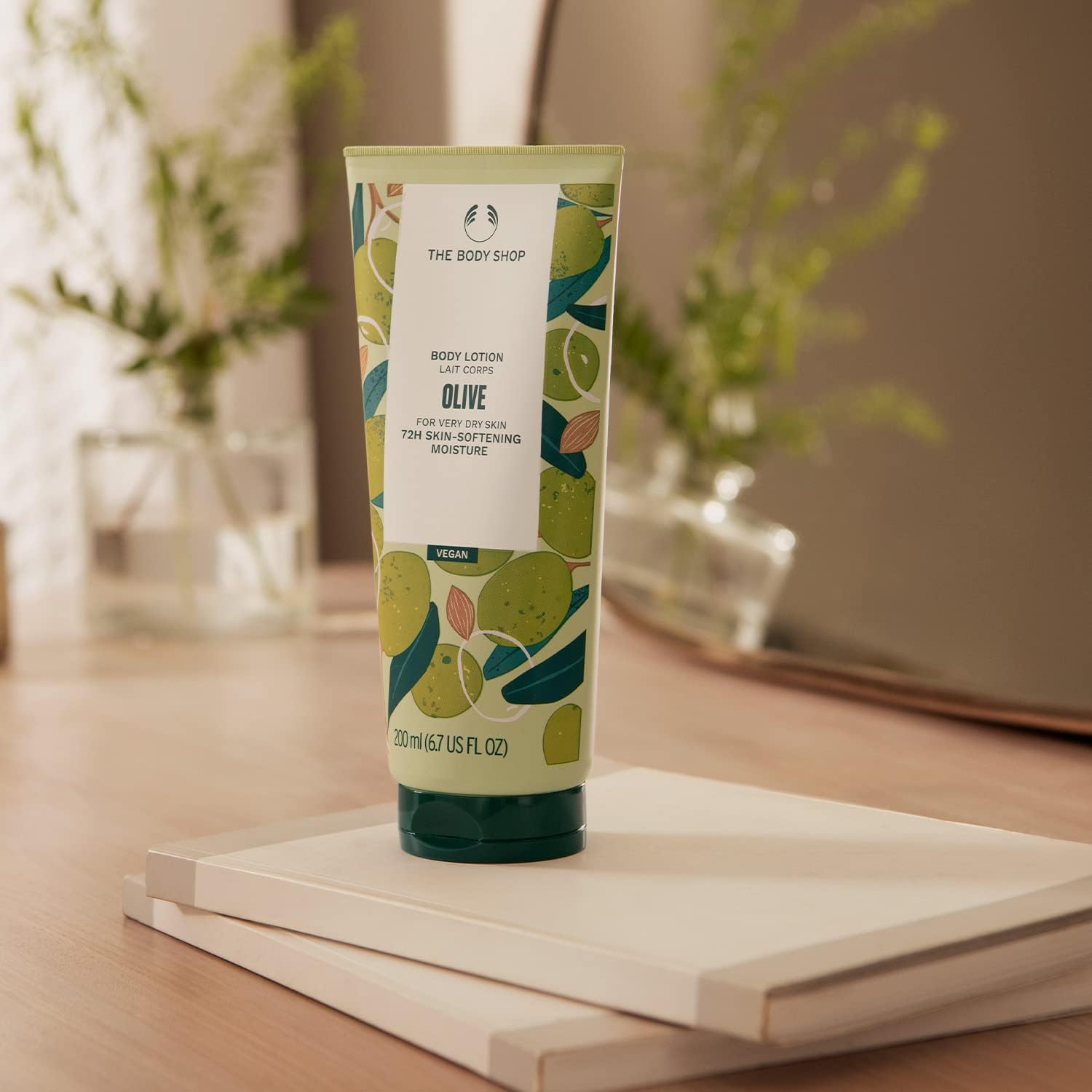 The Body Shop Olive Nourishing Body Lotion - 200ml | Deeply Hydrating & Moisturizing Dry Skin | Perfect for Daily Use & After Shower Care