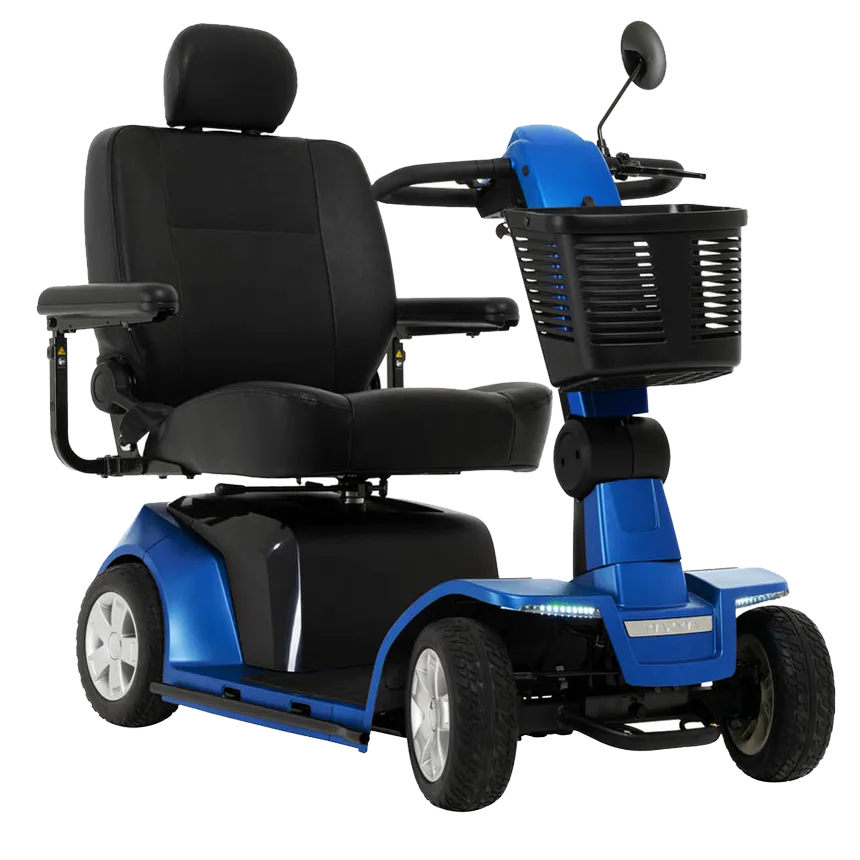 Maxima SC941 4-Wheel Mobility Scooter - Lightweight & Portable for Seniors & Adults - Perfect for Indoor & Outdoor Use, Shopping, Travel & Daily Commuting