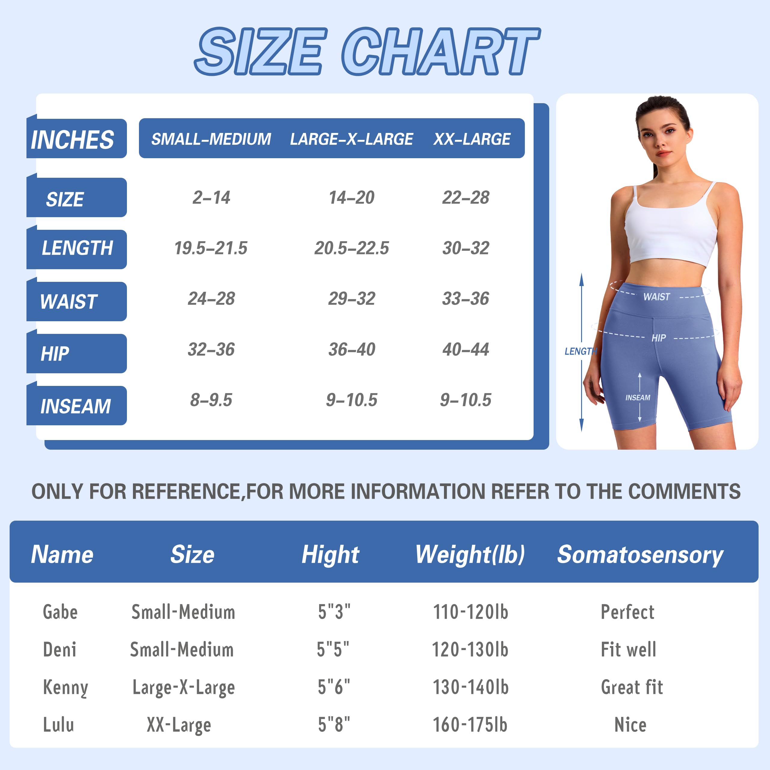 VALANDY Women's High Waisted Biker Shorts - 8