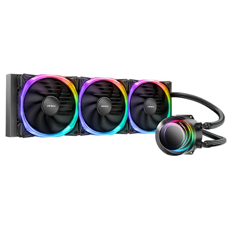 Antec VORTEX 360 ARGB All-in-One Liquid CPU Cooler - 360mm Radiator, RGB Lighting, High Performance Cooling for Gaming PC & Workstation Builds
