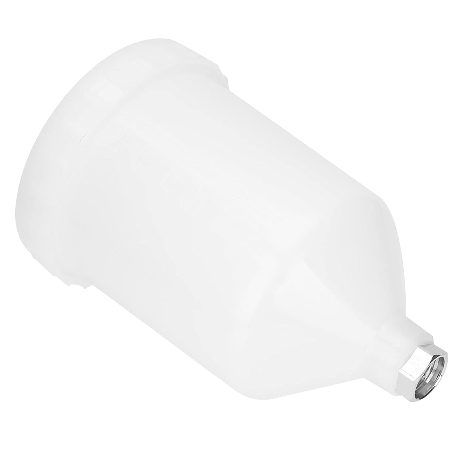 600ml Plastic Air Feed Spray Gun Cup - Replacement Paint Spray Gun Pot for Air Spray Gun Tool - Ideal for DIY Painting, Automotive Refinishing & Woodworking Projects