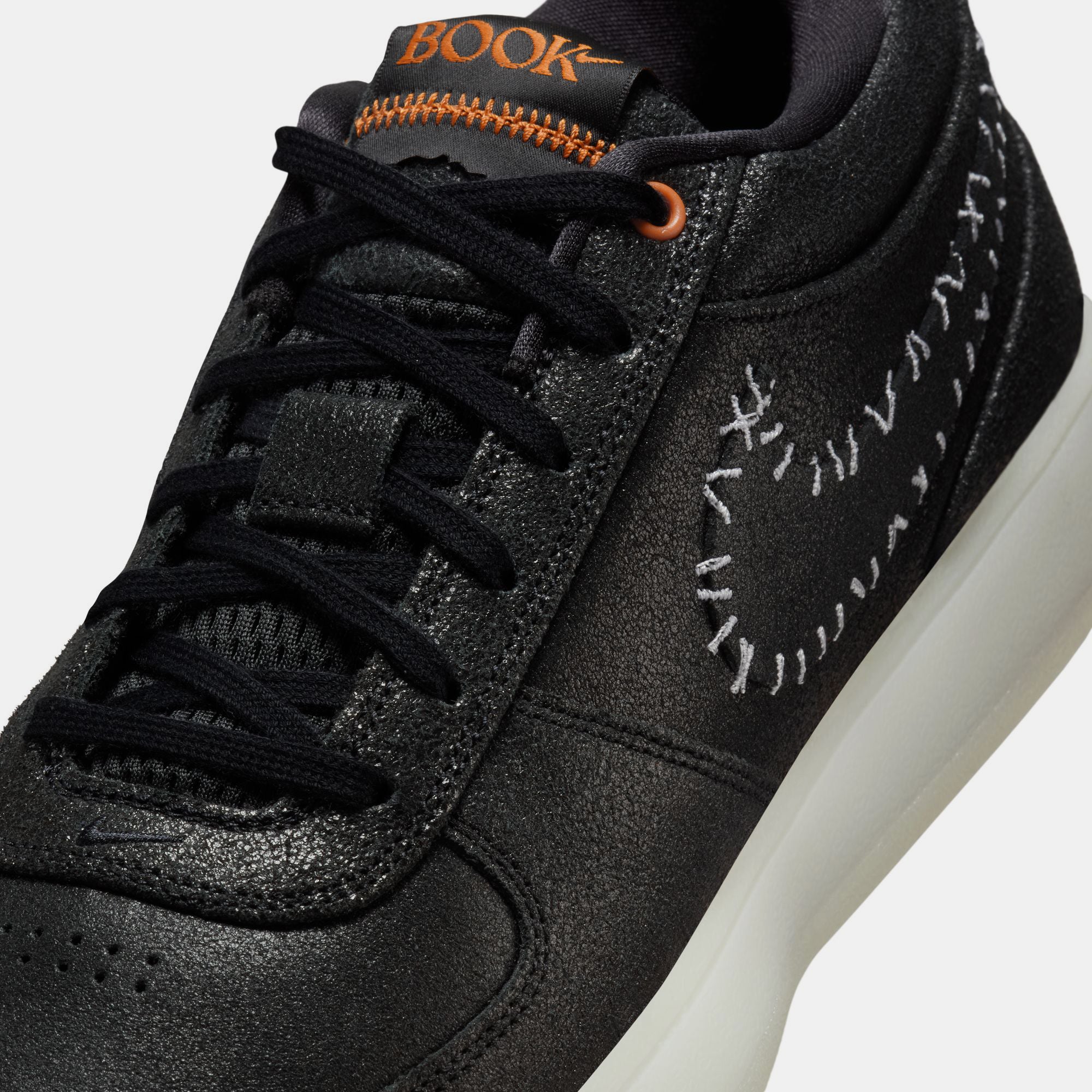 Nike Book 1 'Halloween' Basketball Shoes - Black/White Colorway - Perfect for Halloween Games, Streetwear & Sneaker Collection