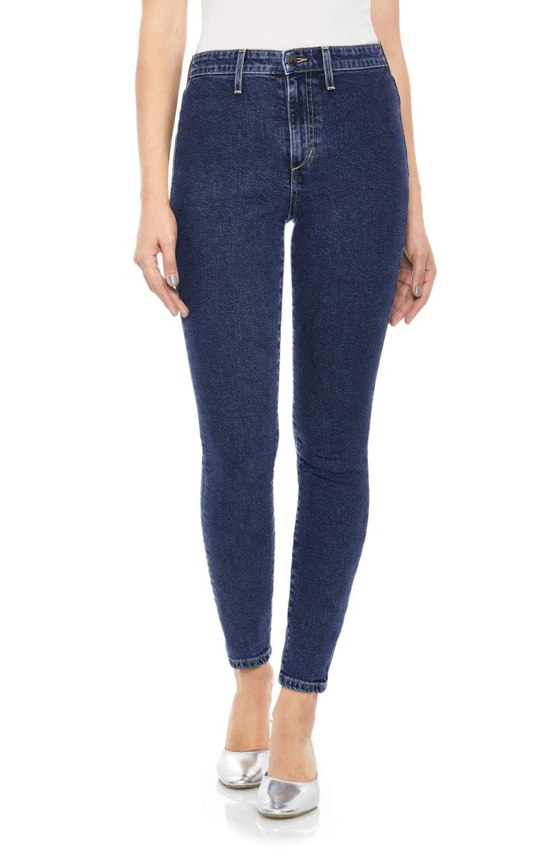 Joe's Jeans Taylor Hill Charlie High Waist Ankle Skinny Jeans for Women - Sheela Wash | Slim Fit Stretch Denim Pants | Perfect for Casual Wear, Office & Night Out