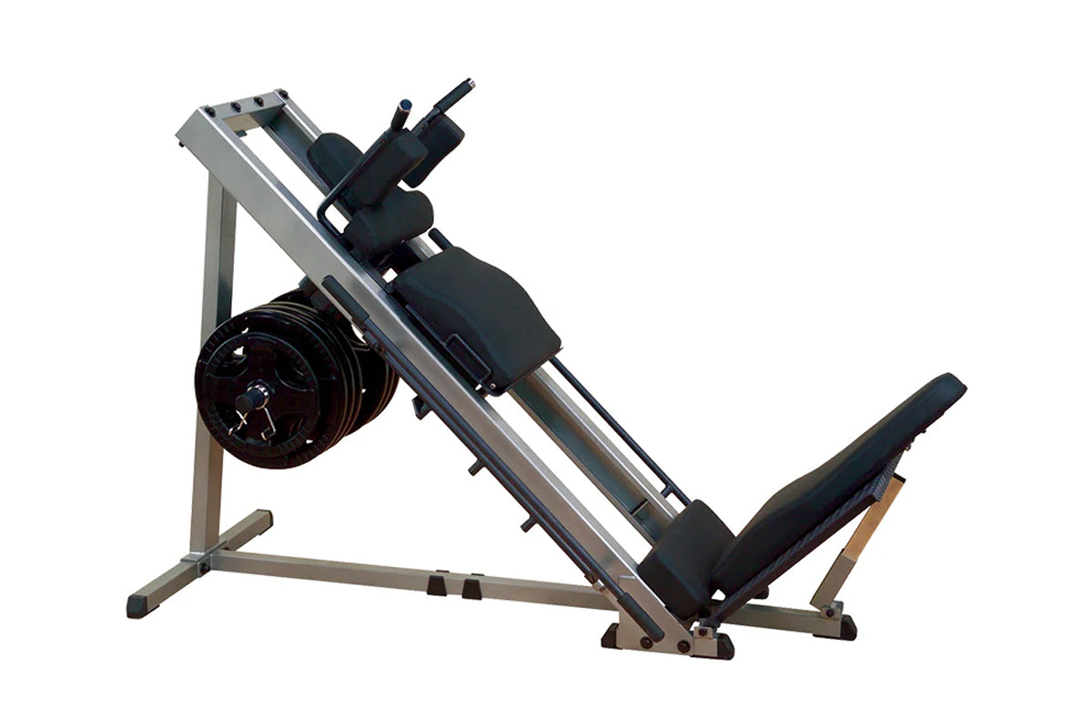 Body Solid GLPH1100B Leg Press & Hack Squat Machine for Home Gym - Strength Training Equipment for Legs, Glutes Workout | Perfect for Home Fitness, Commercial Gyms & Personal Training Studios