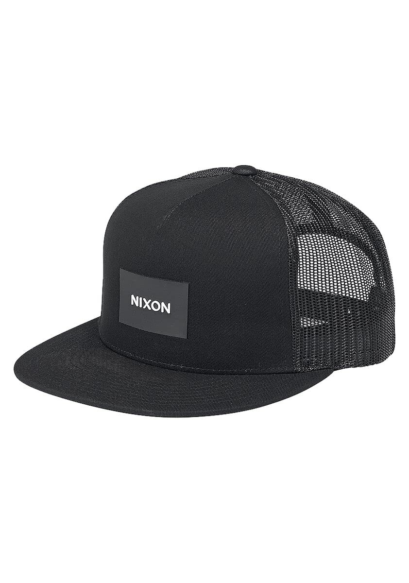 NIXON Team Trucker Hat for Men & Women - Adjustable Snapback Baseball Cap for Outdoor Sports, Hiking, and Casual Wear