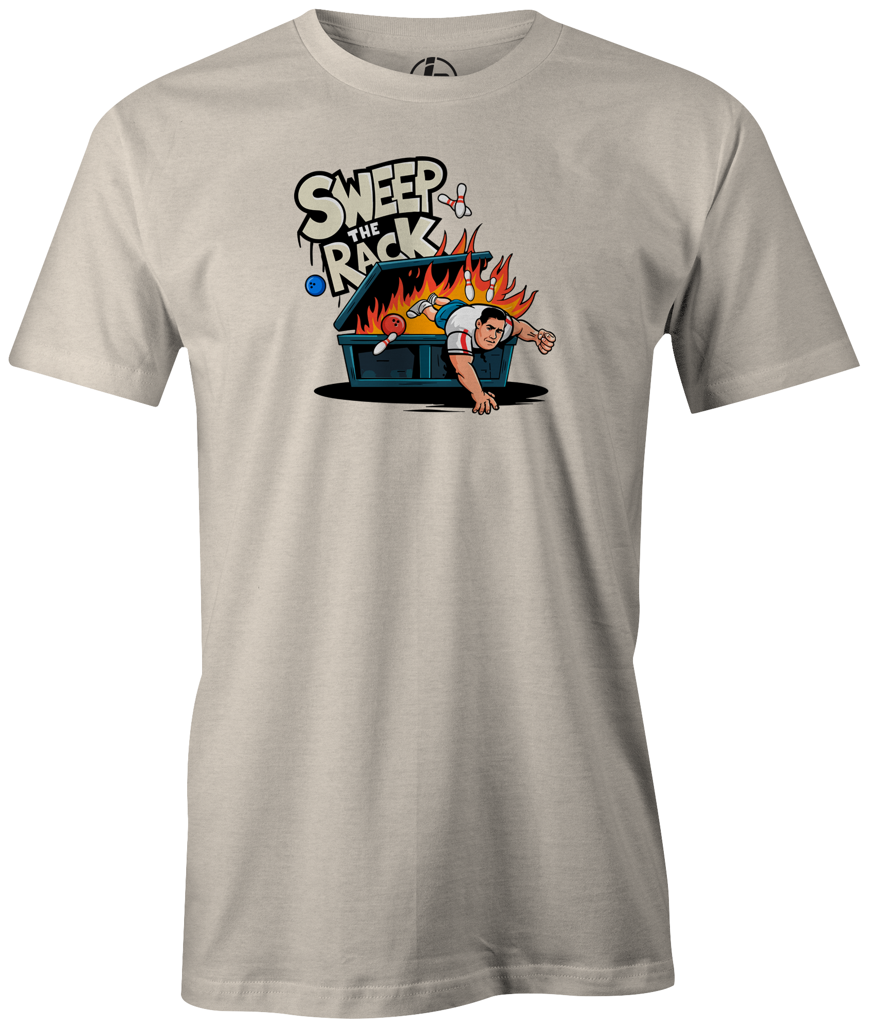 Trendy Sweep The Rack Dumpster Diving Graphic T-Shirt for Men & Women - Perfect for Urban Exploration, Thrifting & Streetwear Fashion