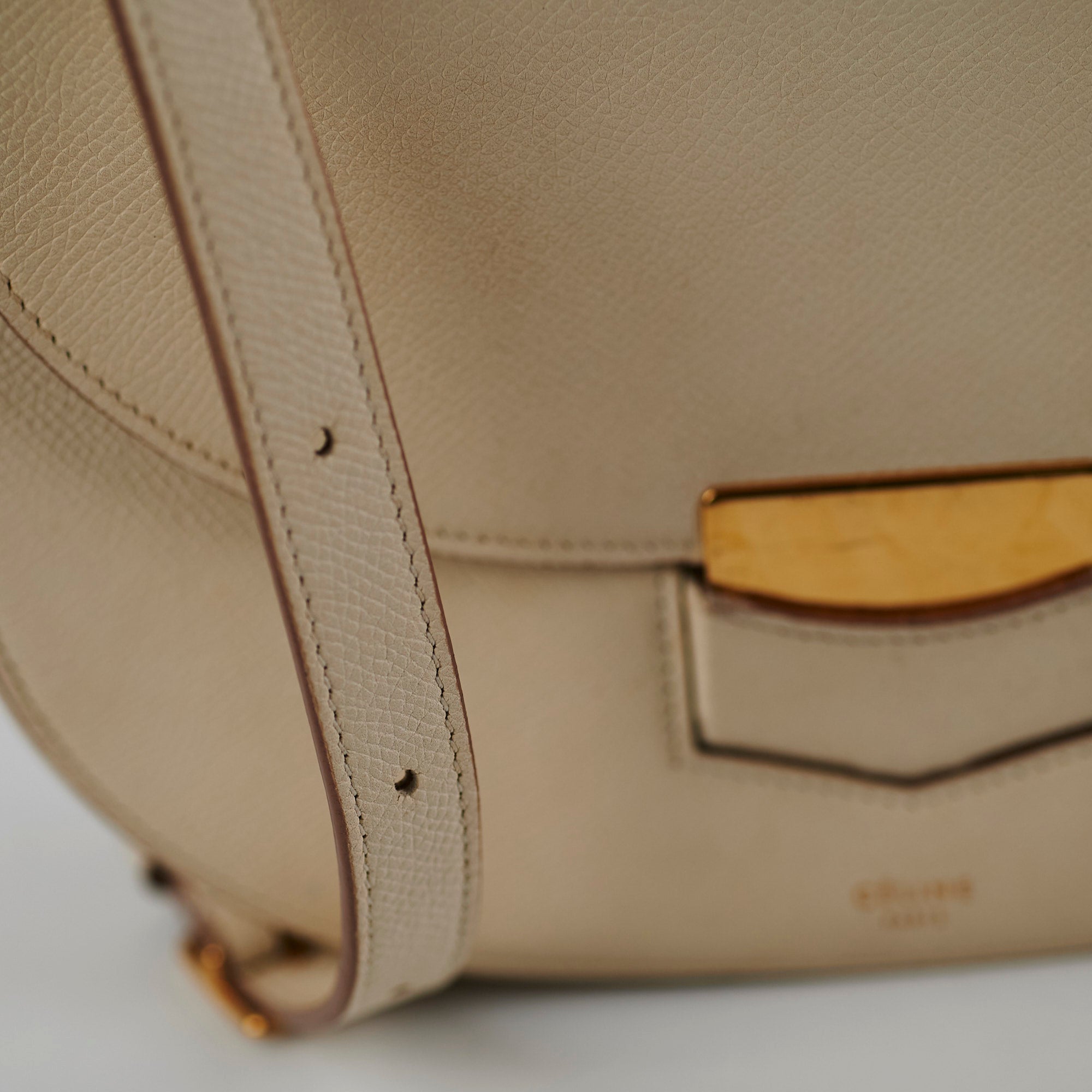 Celine Trutteur Medium Calfskin Crossbody Bag for Women - Luxury Leather Shoulder Purse for Everyday Use, Work & Travel