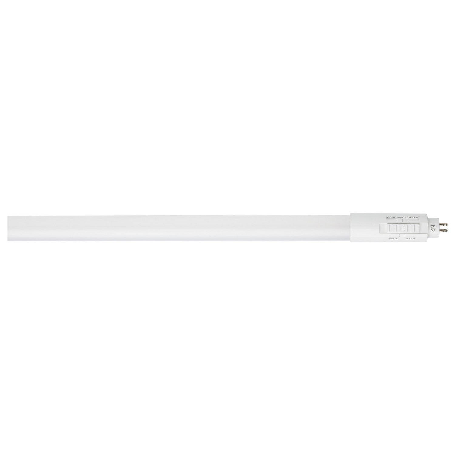 4ft T5 LED Tube Light - 25W, 3600 Lumens, 3000K-6500K Adjustable Color Temperature, Ballast Bypass, Double Ended, 120-347V - Perfect for Office, Warehouse, Garage & Commercial Lighting