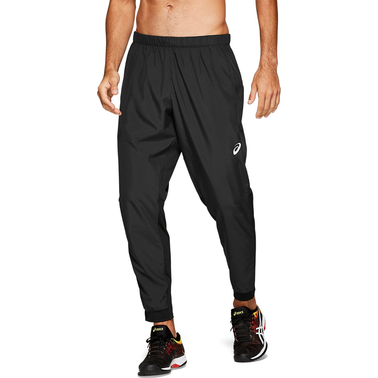 ASICS Men's Training Pants - Black | Lightweight, Breathable Workout Joggers for Running, Gym & Casual Wear