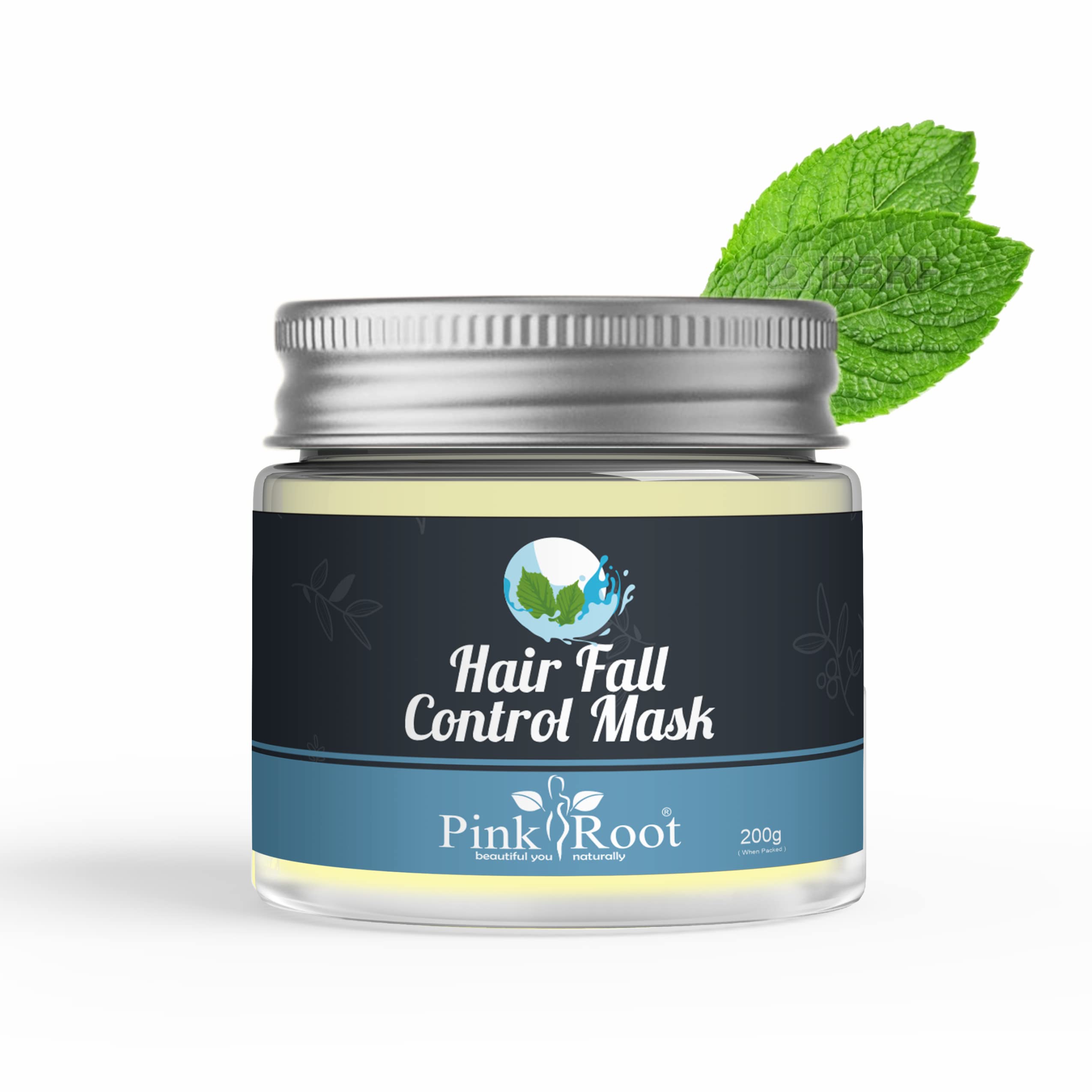 Pink Root Hair Fall Control Hair Mask - 200g for Damaged Hair Repair & Hair Loss Prevention | Deep Conditioning Treatment for Dry, Frizzy Hair - Perfect for Home Hair Care Routine