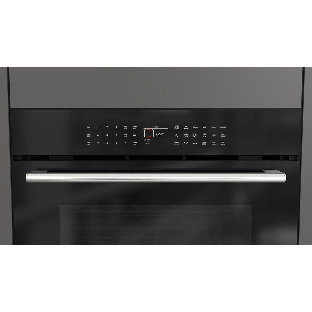 Fulgor Milano 30-Inch Built-In Electric Convection Double Wall Oven with Multiple Color Options (F7DP30) - Perfect for Modern Kitchens, Baking, Roasting & Entertaining